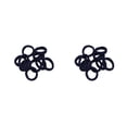 thumbnail image 2 of Minnieouse 20 piezas de anillos para el cabello, sin costuras, de alta elasticidad, decorativos, sin enganches, para coletas, para mujeres y Type5 NO5, 2 of 6