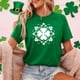thumbnail image 1 of TaTaai Women's Novelty St. Patrick's Day Graphic Print Round Neck Short Sleeve Tees Casual Lightweight Fashion T-Shirts Soft Comfortable Tops for All Occasions Gift, 1 of 7