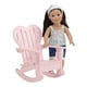 thumbnail image 3 of Mecedora Adirondack Emily Rose de Doll Furniture, 45 cm, color rosa, 3 of 7