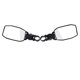 thumbnail image 1 of Retrovisores Laterales Ajustables Giratorios De Gran Angular, Visión Clara, Resistentes Y Duraderos, Espejo Retrovisor Utv, Elegante Espejo Retrovisor Negro De Repuesto Para Vehículos Atv 2 Espejos Serendint VI007252-00, 1 of 7
