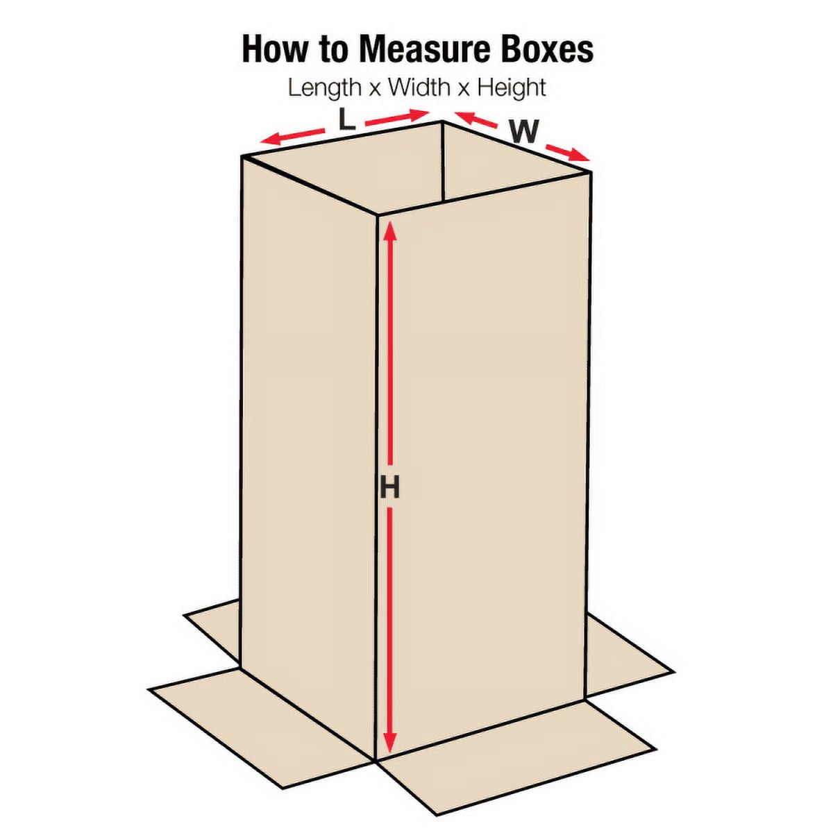 Box Partners Tall Corrugated Bxs,6x6x38,Kraft,25/BDL - BXP 6638