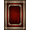 Red, Pattern 2, variant on ODIKA 4'x6' Machine Washable Non-Slip Area Rug, Antique Burgundy High Traffic Rug, Red, 1150036