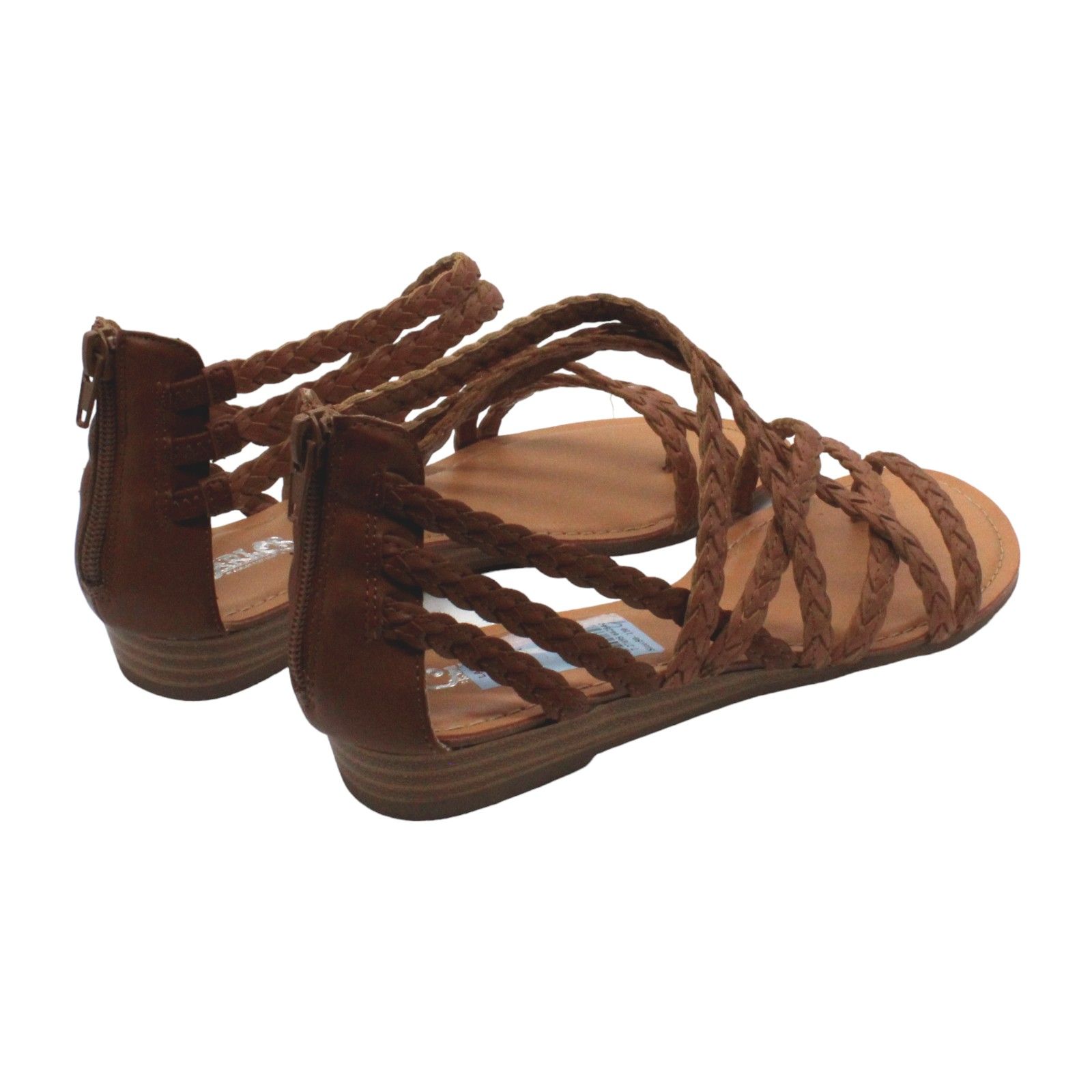 Carlos by Carlos Santana Womens Amara 2 Flat Sandals Braided Walmart
