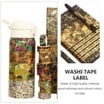 thumbnail image 4 of MasteelfCA 12 Rolls Washi Tape Animal Printed Decorative Masking Tapes for Arts Wrapping, 4 of 7