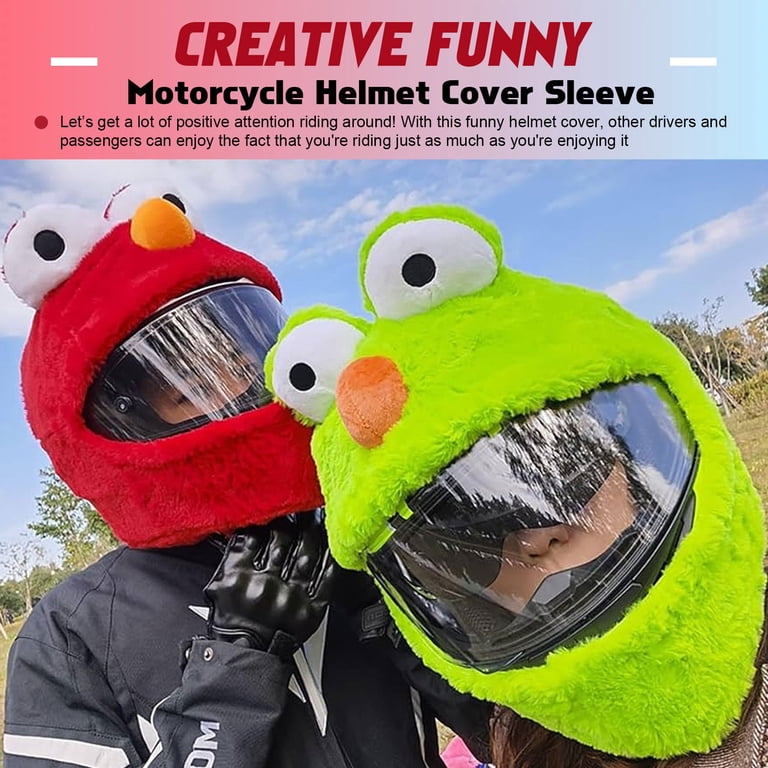 animal the muppet motorcycle helmet Helmet Covers Sesame Street Animal Muppet Motorcycle Helmet X Xotic Tech  Motorcycle Street Bike Helmet Cover