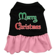 Christmas Pet Dog Cat Dress Screen Printed, "Merry Christmas"