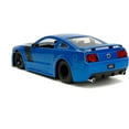 thumbnail image 5 of 2006 Ford Mustang GT Blue Metallic with Matt Black Hood and Stripes Bigtime Muscle Series 1/24 Diecast Model Car by Jada(Selections May Vary), 5 of 9