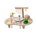 thumbnail image 3 of Juego de batería para niños, instrumentos musicales, juguete de aprendizaje de motricidad fina para jardín de infantes, juguete musical de madera para, 3 of 9