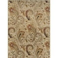 thumbnail image 3 of Surya Aurora Wool Area Rug AUR-1008 Ivory Paisley Leaf, 3 of 4