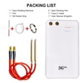 thumbnail image 2 of Machine de Soudage Mini Réglable 6 Vitesses 5000mAh Appareil de Charge Machine de Soudage Domestique avec Interface Type-C pour Batterie Lithium Nickel Feuille Blanc, 2 of 7