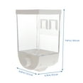 thumbnail image 6 of UPGRATOR Rectangular Storage Case 1Set for Kitchen Containers with Fresh Keeping Function, 6 of 8