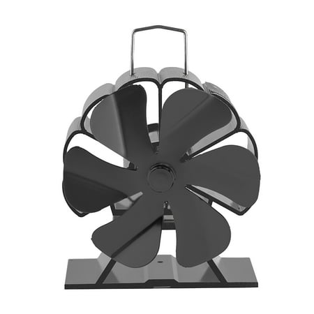 

6 Propeller Stove Fan Silent Efficient Heat Distribution Fan