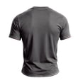 thumbnail image 5 of Men's Vintage 911 Memorial Never Forget American Flag Honor Faith Hope V Tshirt Dark Gray,M, 5 of 5