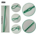 thumbnail image 3 of 100 Pieces Adjustable Plant Ties Flexible Garden Plant Ties, Green Multi-Function Sturdy Garden Plant Twist Tie Plastic Garden Ties Plant Support Tree Shrub (17 cm, Cable Tie), 3 of 5