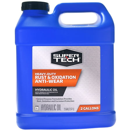 Super Tech Heavy Duty Rust and Oxidation Anti Wear Hydraulic Oil, 2 (Best Rust Penetrating Oil)
