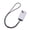 Gray, variant on Cell Phone Lanyard Crossbody with Tether Tab, Adjustable Anti Theft Phone Strap for iPhone & Android Smartphones, Travel Essential, Black