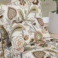 thumbnail image 5 of Flannel single dining chair with soft seat cushion and backrest, no armrests, matching pillow can be used as waist cushion, this dining chair, 5 of 9