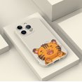 thumbnail image 4 of Diseño exclusivo y altamente funcional: funda protectora plateada de doble capa mate con gráficos divertidos para iPhone 15 Pro Max 14 13 12 Pro 11, 4 of 4