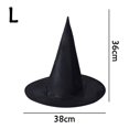 thumbnail image 1 of Sombrero de bruja de tela Oxford para Halloween, accesorios de fiesta de disfraces, Festival fantasma, Halloween, feliz Halloween, decoración para fiesta, regalos para niñas, 1 of 4