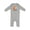 AC-Heather Grey, variant on My Grammy Loves Me Fox Baby Romper Coveralls