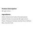 thumbnail image 2 of 4 x be light limon flavored water zero calorie zero sugar 1.5 liter 50oz, 2 of 2