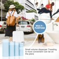 thumbnail image 6 of KRYVN 5-Pack Travel Toiletry Bottles Set, TSA Approved Leak Proof Silicone Liquid Containers with Clear Bag, 100ml/80ml/50ml Refillable Dispensers for Shampoo Conditioner Lotion, 6 of 12