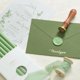 thumbnail image 4 of Barras de cera para sellar con pistola de pegamento UNIQOOO Mailable Moss Green x8, 4 of 7