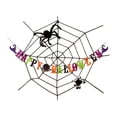 thumbnail image 1 of Decoración de telaraña de Halloween realista, versátil y ligera, para colgar en el fondo. Estilo B, 1 of 9