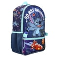 thumbnail image 4 of Set de mochilas Bioworld Lilo & Stitch, 5 piezas, color morado, 4 of 7