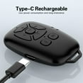 thumbnail image 5 of CanGonggg Rechargeable 150mah Shutter Remote Control For Phone Camera Can Use To Scroll Videos Suitable For Tikto K Turn Pages And Adjust Volume Compatible With Tablets Universal Remotes for All, 5 of 8