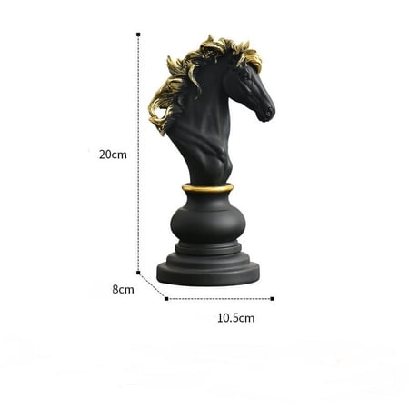 GUYUTING Realistic Resin Chess Pieces, Smooth & Easy to Clean, Ideal for Adding a Macabre Twist to Any Setting