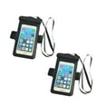 thumbnail image 2 of Xihbxyly Bolsa Impermeable para Teléfono, Diseño Transparente de Doble Cara, Sumergible Hasta 30 M, Pantalla Sensible, Incluye Cordón Flotante y Brazalete, Ideal para Actividades Al Aire Libre, Ajust, 2 of 2