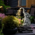 thumbnail image 6 of Solar Elephant Watering Decor for Gift, Outdoor Garden Statue with Constant LED Lights, Solar Statues for Gardens Patio, 6 of 7
