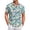 Pink012, variant on QHRMKOG Shirt for Men Relaxed Fit Tropical Print Short Sleeve Hawaiian Shirts Light Holiday Button Down Beach Shirt Summer Fashion Top Blue L