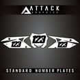 thumbnail image 2 of Attack Graphics Number Plate Backgrounds for Suzuki Rmz250 2023, 2 of 2
