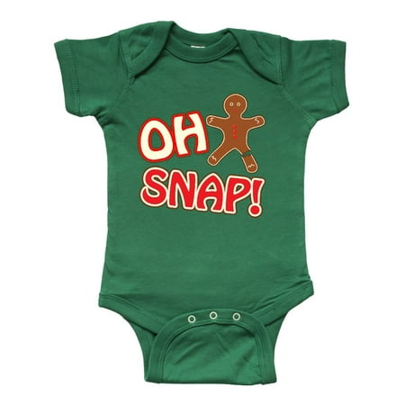 

Inktastic Oh Snap!broken gingerbread Gift Baby Boy or Baby Girl Bodysuit