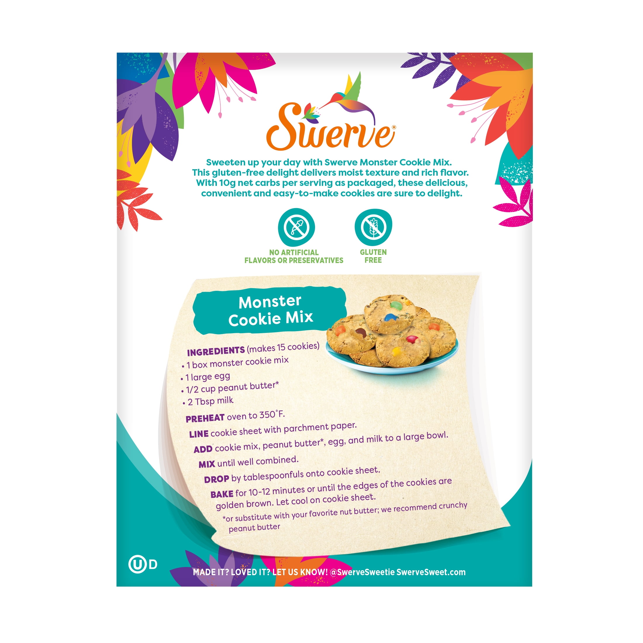 Swerve Monster Cookie Mix