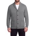 thumbnail image 6 of Iceglad Men's Shawl Collar Cardigan Sweater Button Down Long Sleeve Knitwear Casual Knit Sweater with Pockets for Fall Winter, 6 of 8