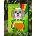 thumbnail image 3 of Carolines Treasures BB1994GF Gray Silver Shih Tzu St. Patricks Day Flag Garden, 3 of 3