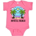 thumbnail image 3 of Inktastic Summer Vacation in Myrtle Beach Boys or Girls Baby Bodysuit, 3 of 5