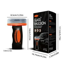 Glass Cleaner for Windshield, Glass Oil Film Remover for Car, Prevents Rain and Fog Polishing Tool 100g