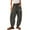 Dark Gray, variant on APEXFWDT Women's Jogger Pants Cinch Bottom Athletic Sweatpants Color Block Stripes Baggy Lounge Pants with Multi-Pockets,XL,Black