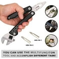 thumbnail image 4 of Momihoom Multitool Wrench 19 In 1 Multipurpose Camping Gear Pocket Size Adjustable Wrench, Cutting Saw, Bottle Opener, 4 of 8
