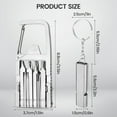 thumbnail image 6 of 1pack 13-in-1 Bike Multi Tool with Emergency Whistle - EDC Compact Keychain Repair Kit for Outdoor Camping, 6 of 7