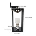 thumbnail image 3 of Manual Can Sealing Tool Hand Rotary Sealing Machine Can Sealer, 3 of 9
