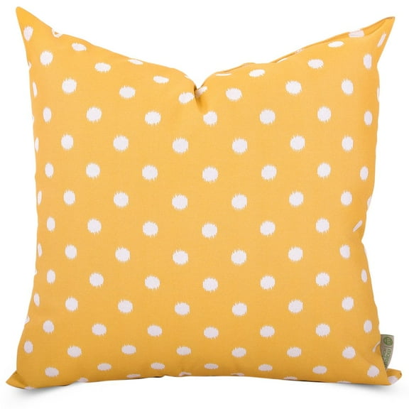 Majestic Home Goods Pillow 20x20 Ikat Dot Citrus