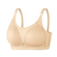 thumbnail image 5 of Aofany Plus Size Seamless Bras for Women Wireless Adjustable Strap Push Up Comfortable Underwear Full Coverage Everyday Bras, 36C-44C, 5 of 8