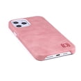 thumbnail image 5 of Dockem iPhone 12 / 12 Pro Exec M2 Wallet Case; Built-in Metal Plate, 2 Card Slots, Pink, 5 of 9