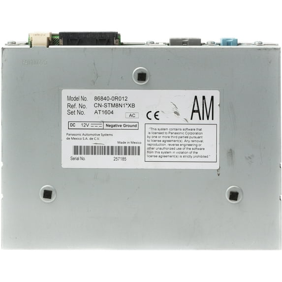 Restored 2020 Toyota Avalon Driver-Assist Vehicle Navigation Control Module 86840-0R012 (Refurbished)