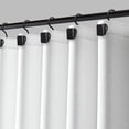 thumbnail image 1 of Moorefield Solid PEVA Shower Liner with Black Grommets, Soft-Touch, 72" x 72", Frosted, 1 of 7